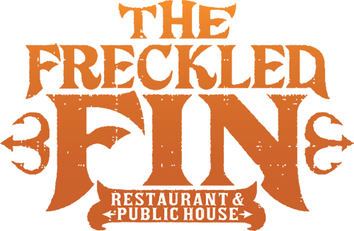 freckled fin restaurant logo